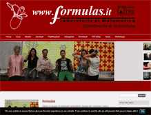 Tablet Screenshot of formulas.it